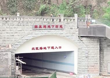 重庆解放碑地下环道图